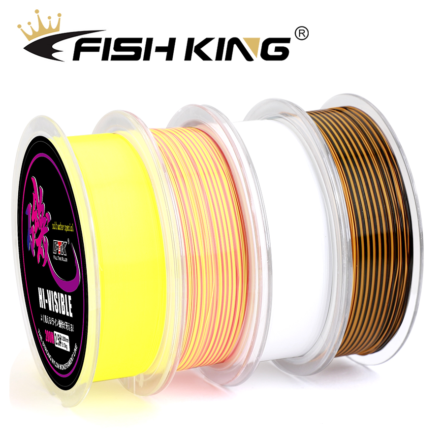 Monofilament Line - FISH KING 200m Semi Floating Rock