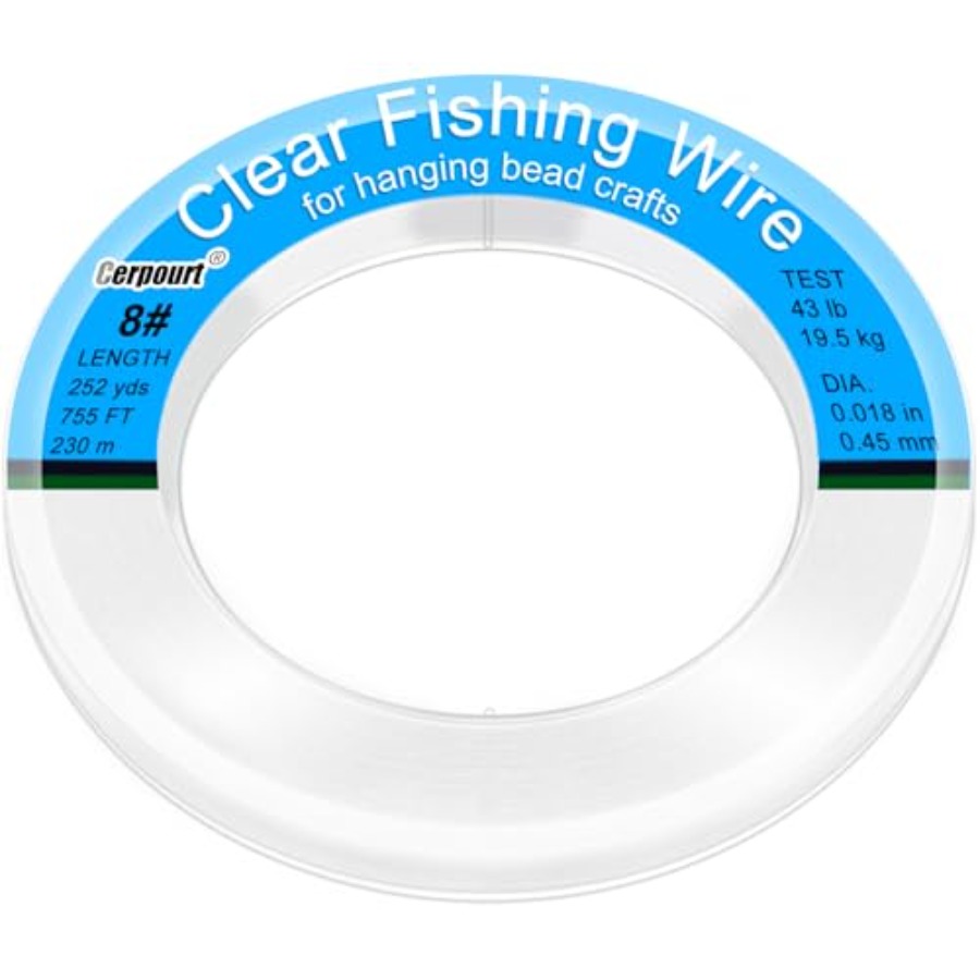 Clear Fishing Wire, 755FT Mono - Monofilament Line 리뷰 및 가격