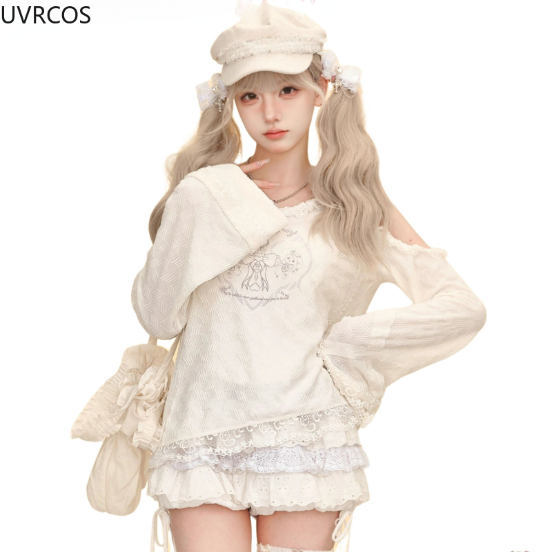 Kawaii Sweet Lolita Style Skir - Fly Line 리뷰 및 가격
