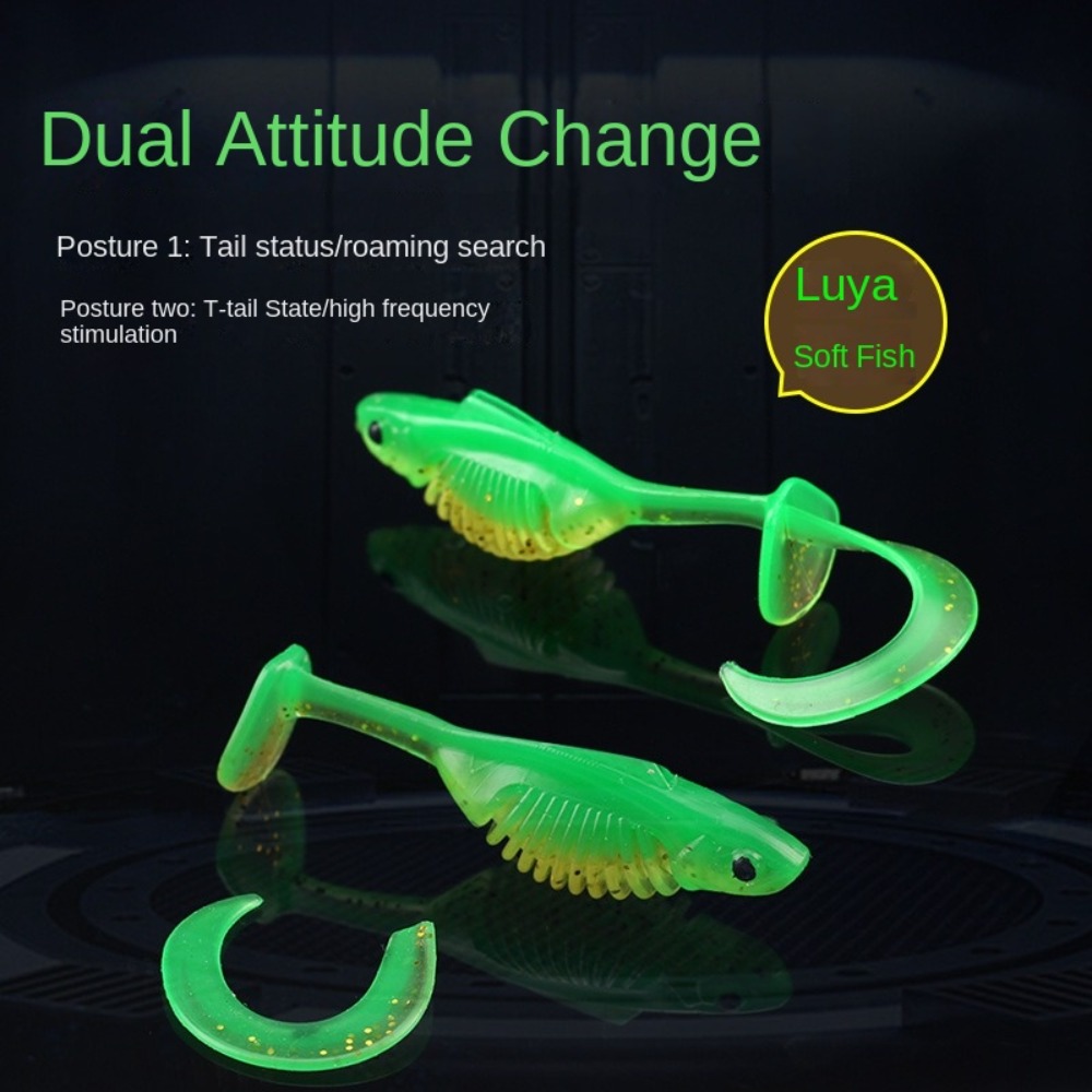 10PCS PVC Fishing Soft Lures 6 - Ice Fishing Line 리뷰 및 가격