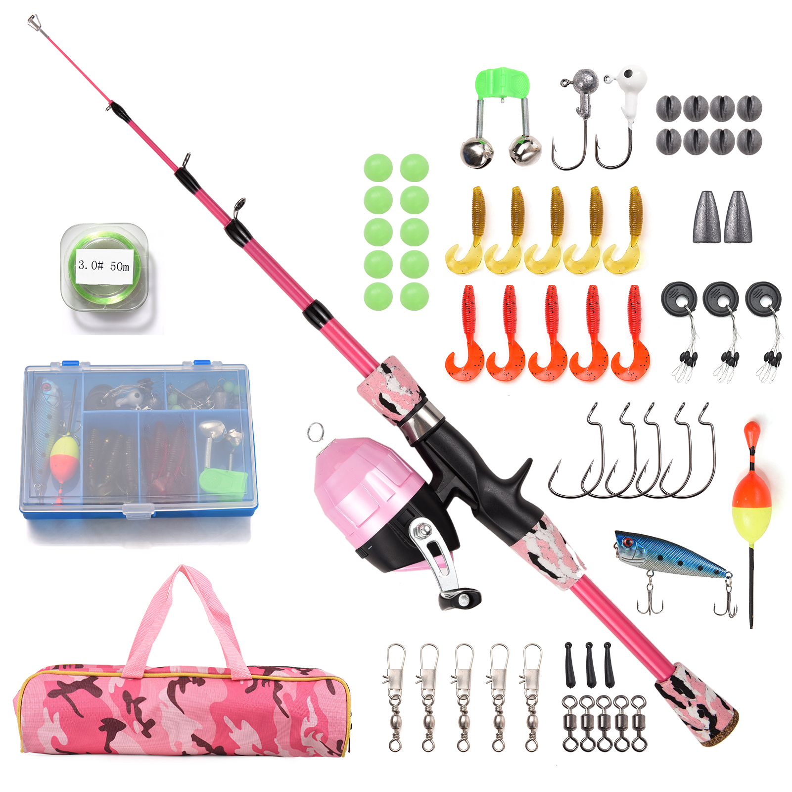 Kids Fishing Rod and Reel Comb - Fishing Line Spool 리뷰 및 가격