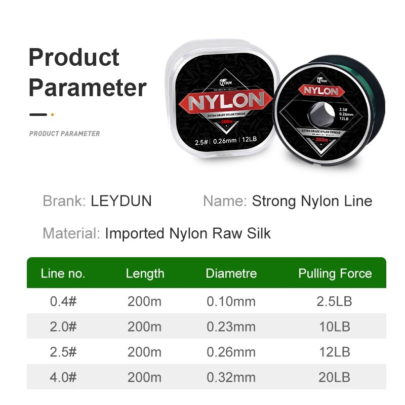 Super Strong Nylon Fishing Lin - Monofilament Line 리뷰 및 가격