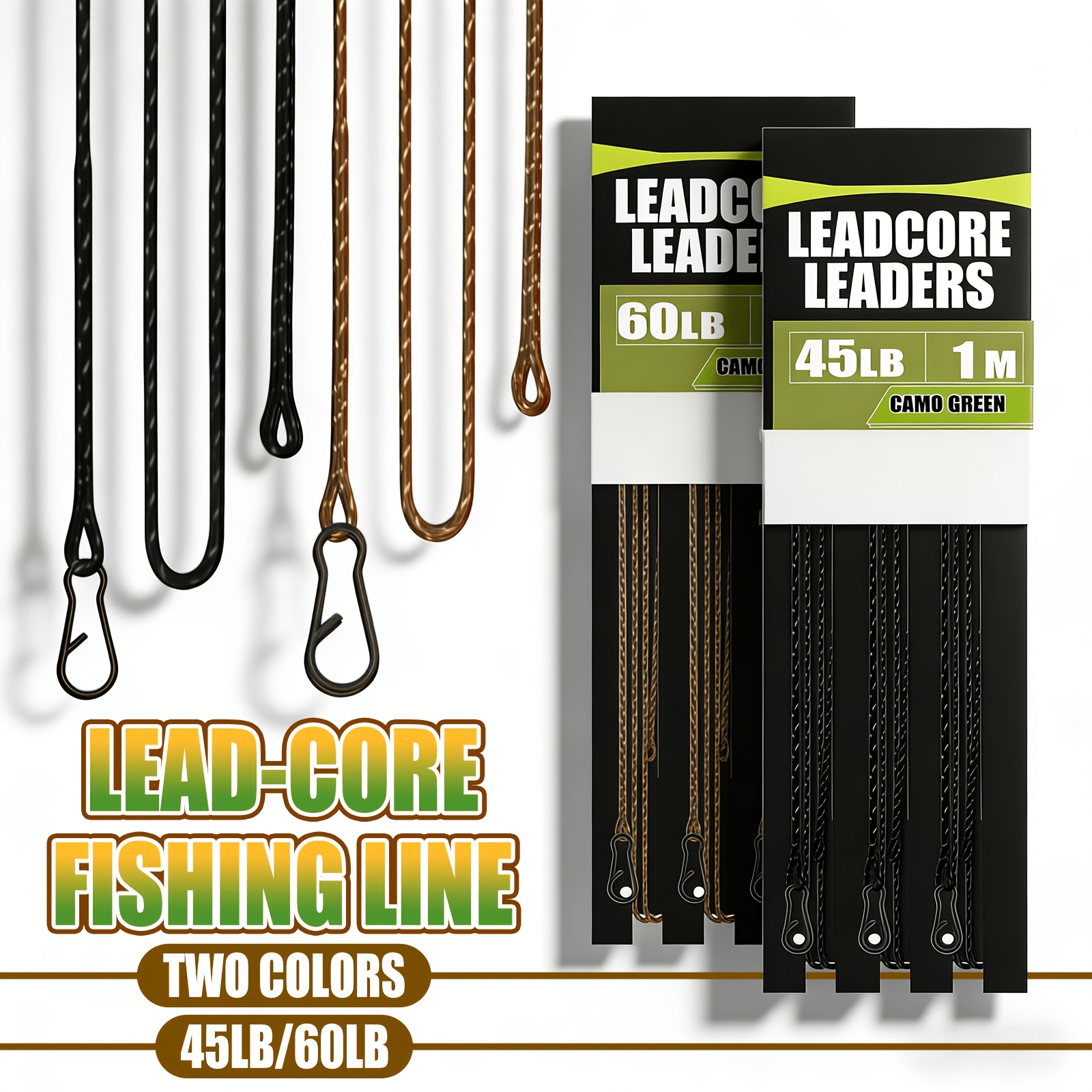 Carp Fishing Leadcore Leaders  - Leader Line 리뷰 및 가격