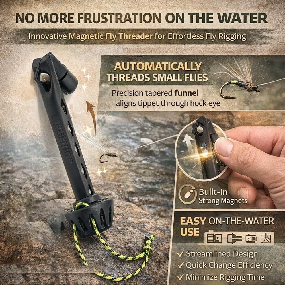 Portable Magnetic Fly Threader - Fishing Line Winder 리뷰 및 가격