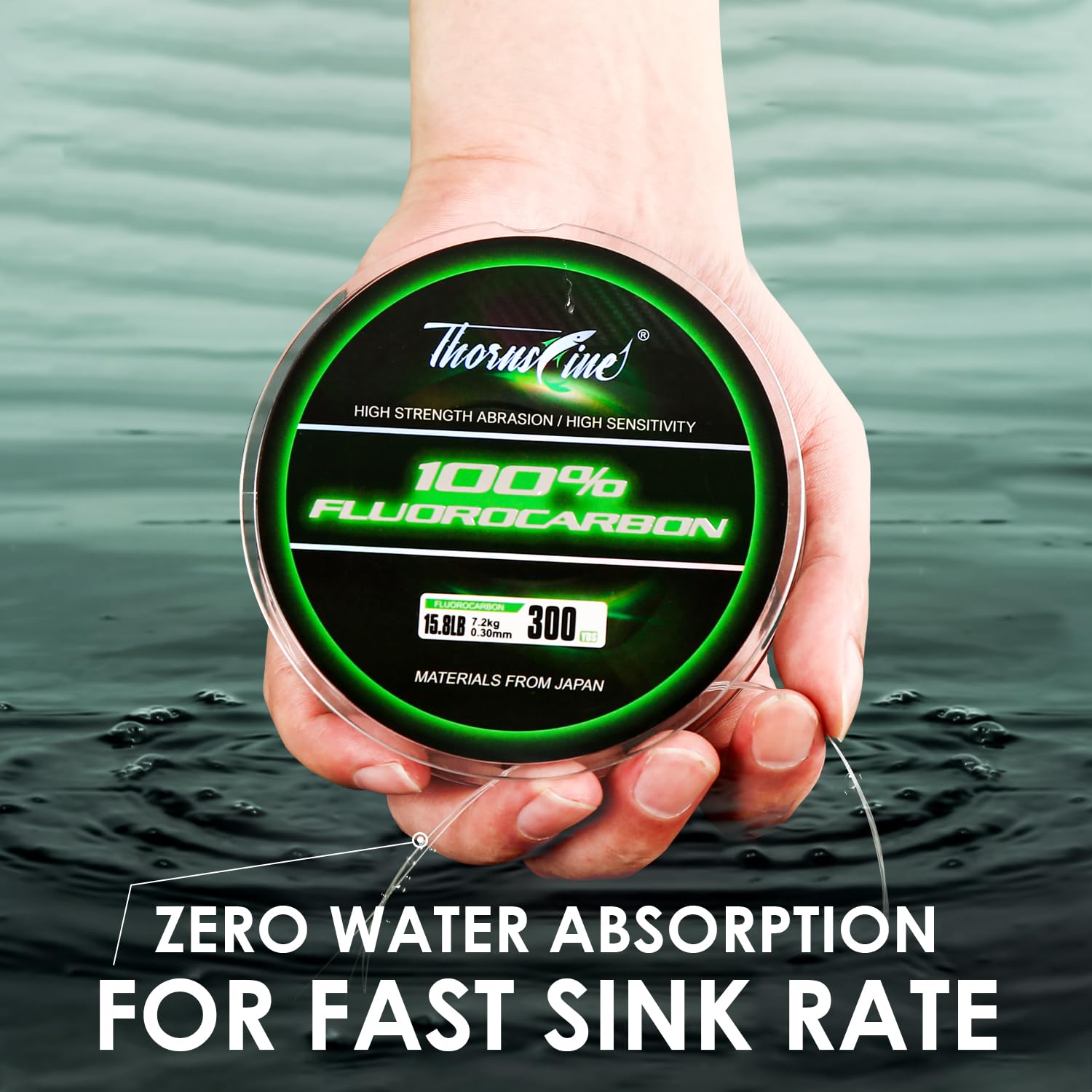 ThornsLine 100% Fluorocarbon F - Copolymer Line 리뷰 및 가격