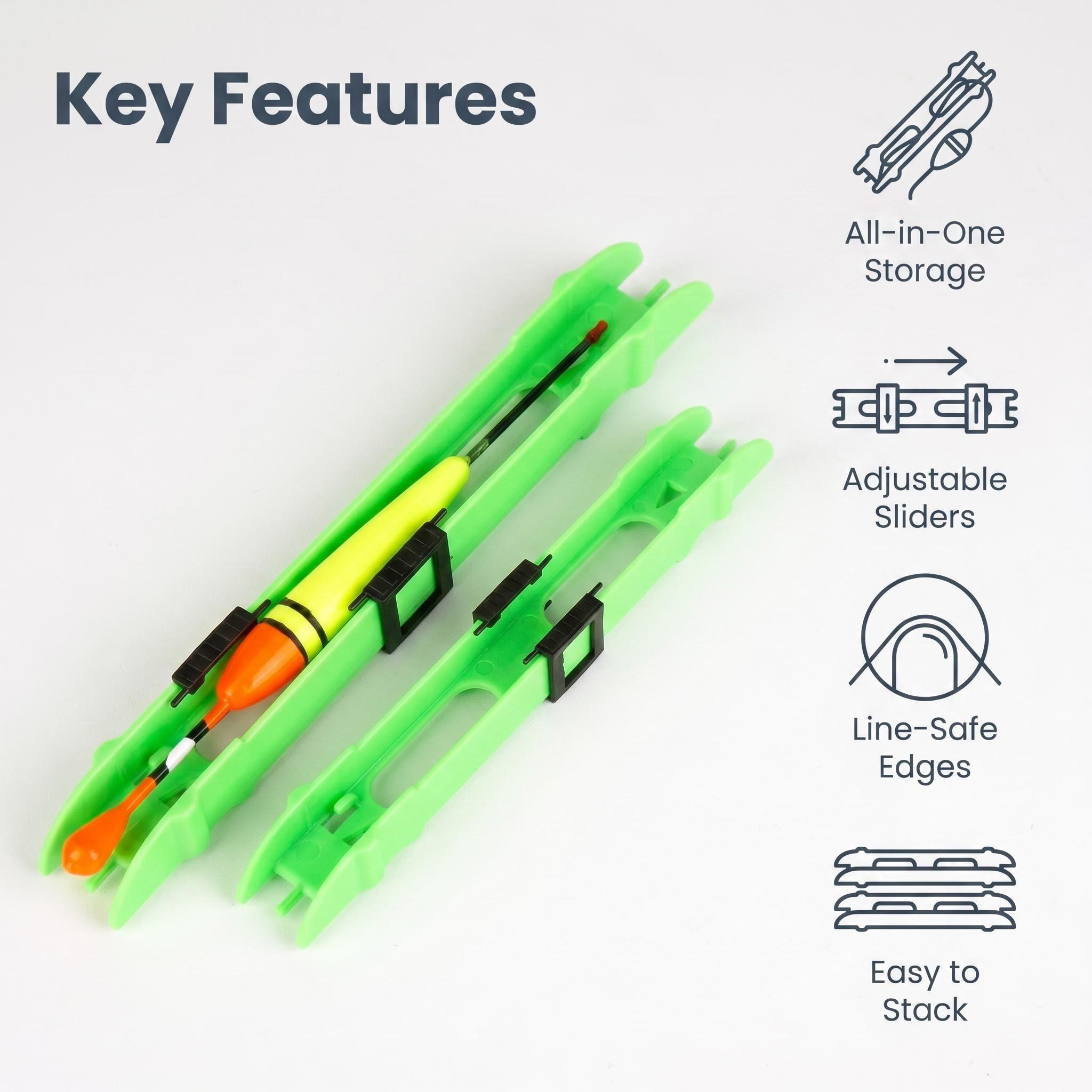 HIRISI 10Pcs Double Slider Fis - Fishing Line Winder 리뷰 및 가격
