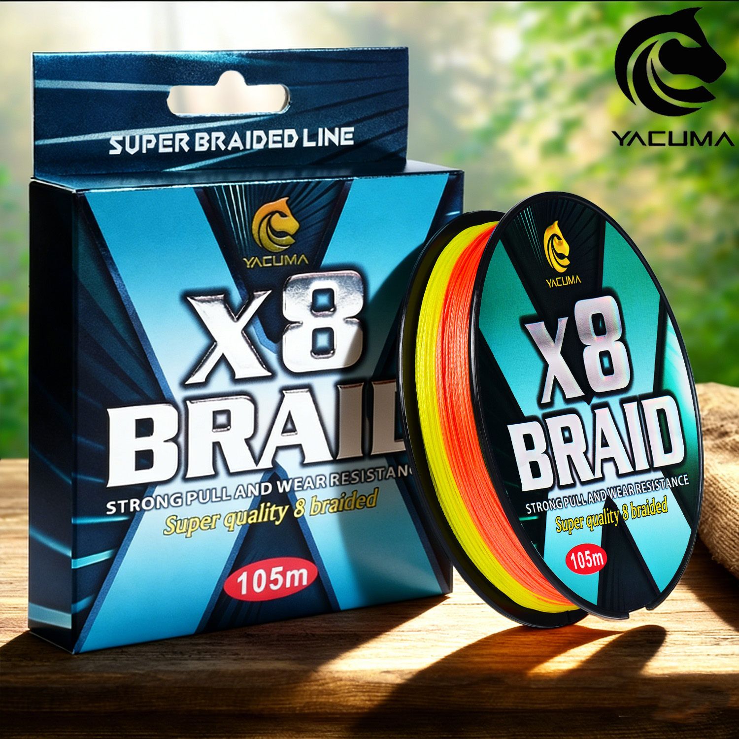 YACUMA 105M/114YDS Upgrade X8  - Copolymer Line 리뷰 및 가격