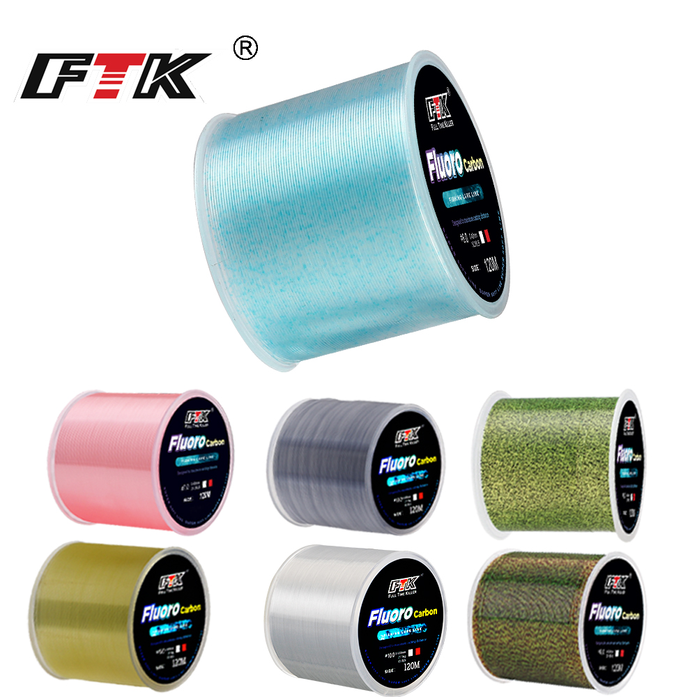 FTK 120m Invisible Fishing Lin - Fluorocarbon Line 리뷰 및 가격