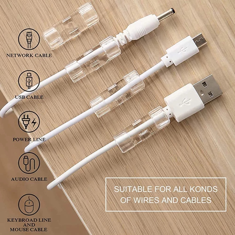 40PCS Cable Organizer Clips Ca - Tippet Line 리뷰 및 가격