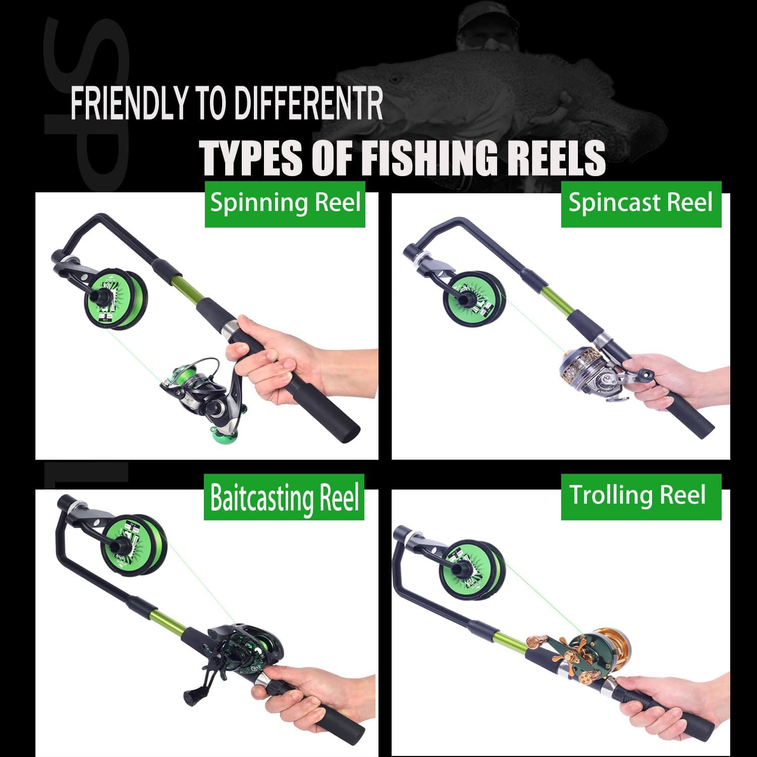 Fishing Line Spooler, Adjustab - Fishing Line Winder 리뷰 및 가격