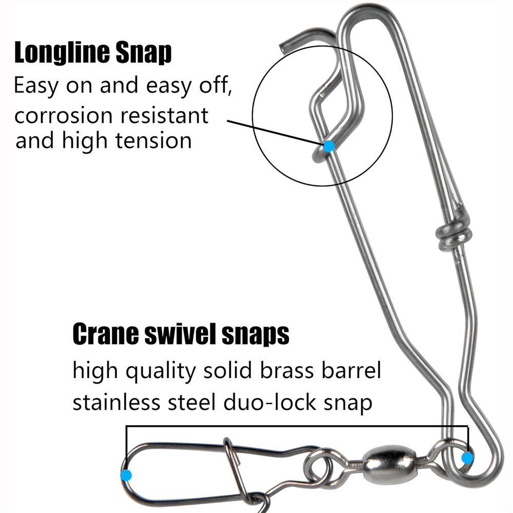 5Pcs Decoy Long Line Clips Lon - Saltwater Line 리뷰 및 가격